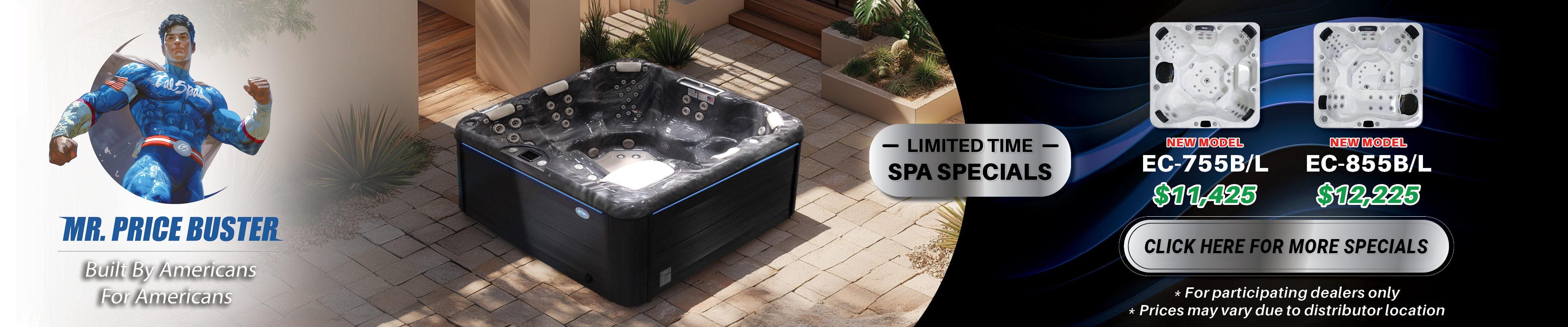 Calspas hot tub being used in a family setting - Toulouse